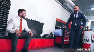 Diego Reyes submits to Sir Peter in gay BDSM fetish porn video