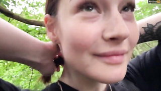 Redhead forest blowjob facial hardcore BDSM movie