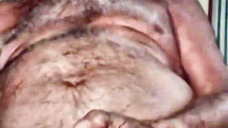 Hairy grandpa bear cam show porn video online