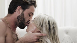 Kayley Gunner deep throats and gets spanked hard kink sex video