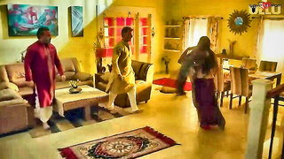 Indian MILF saree threesome domination BDSM style sex video