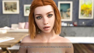 Redhead nude model closeup BDSM porn video
