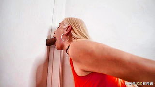 Kay Lovely BBC gloryhole facial BDSM porn video
