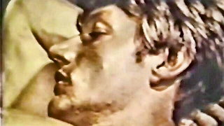 Retro gay closeup ecstasy BDSM porn movie
