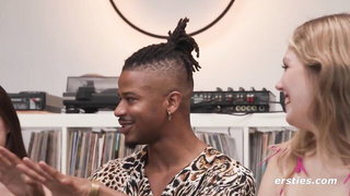 Blonde gets spanked in truth or dare game fetish porn video