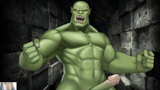 Studiouwu giant orc anal domination BDSM sex video