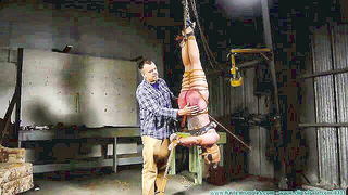 Fayth inverted hooded bondage xxx video