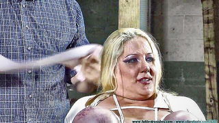 Busty dominatrix bound and gagged xxx video