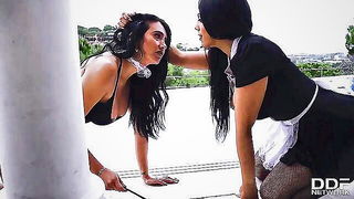 Katrina Moreno maid roleplay BDSM porn movie