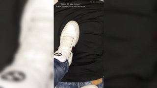 Sweaty sock trampling domination BDSM sex video