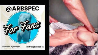 Muscular hunk torso toy unboxing BDSM porn movie