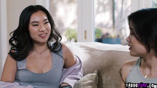 Kimmy Kimm and Lulu Chu BDSM threesome hardcore BDSM movie