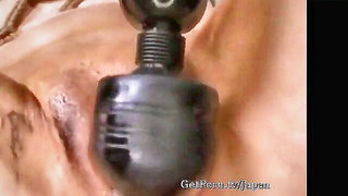 Japanese bondage wand orgasm hardcore BDSM movie