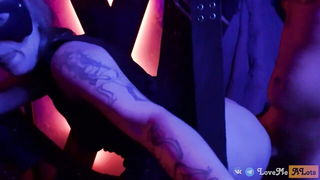 Lovemealots first BDSM experience xxx video