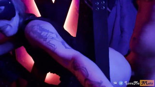 Lovemealots first BDSM experience xxx video