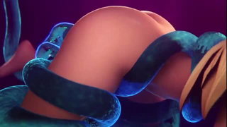 Fishel and slime: Monster blowjob creampie xxx video