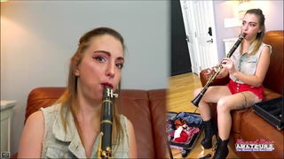 Miss Dizzum casting couch blowjob BDSM porn movie